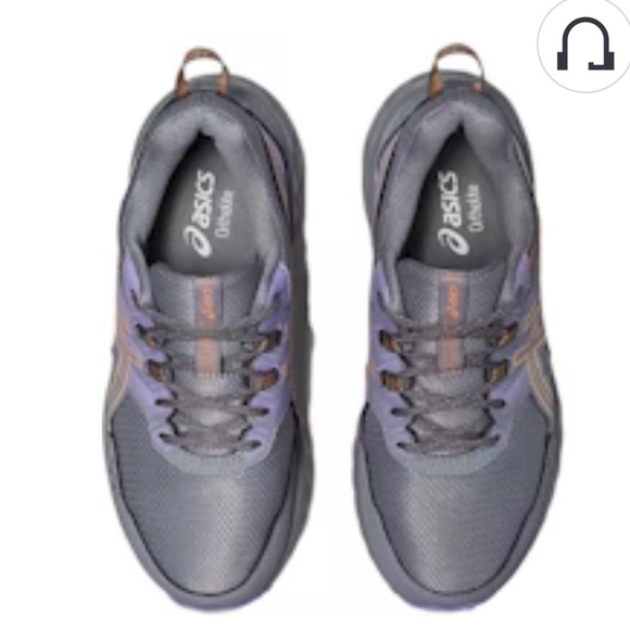 **NEW** ASICS NIB Women's Gel Venture - Gray and Purple Trail Running Shoes Sz 7 - Picture 6 of 8